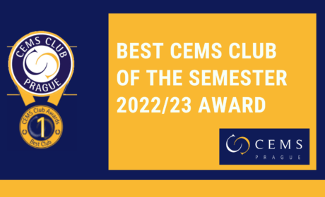 The CEMS Club Prague won the Best CEMS Club of the Winter Semester 2022/23