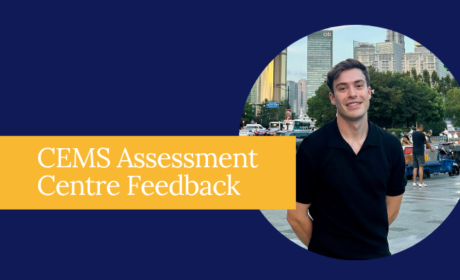 CEMS Prague Assessment Centre Feedback