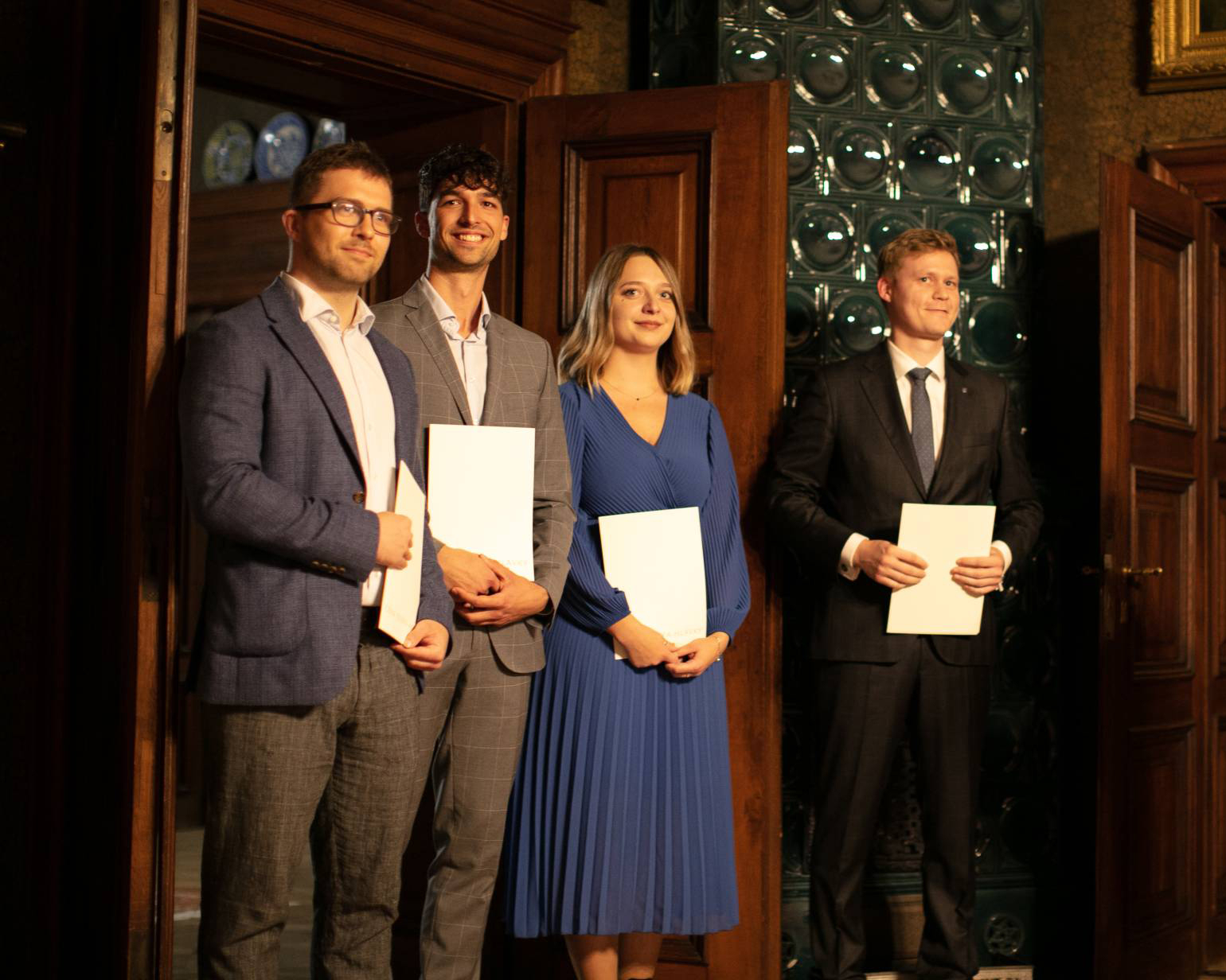 CEMS VSE Student Simon Senčar Receives Josef Hlávka Prize