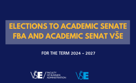 Elections to Academic Senate FBA and Academic Senat VŠE for the term 2024 – 2027