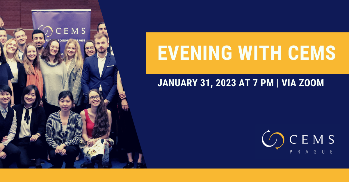 Interested in CEMS? Join Us for Evening with CEMS /Jan 31, 2023/