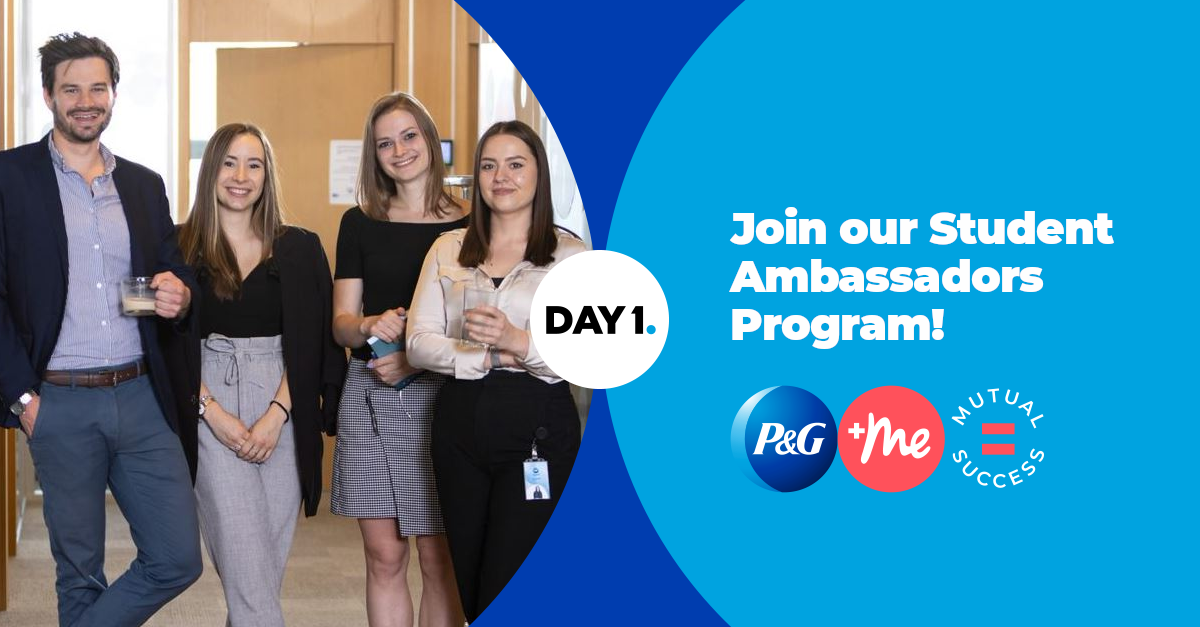 P&G Looking for Members to Join their Student Ambassadors Program