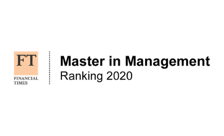 CEMS MIM succeeded in the Financial Times Master in Management Ranking 2020