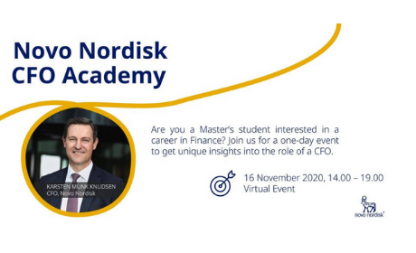 Join Novo Nordisk CFO Academy