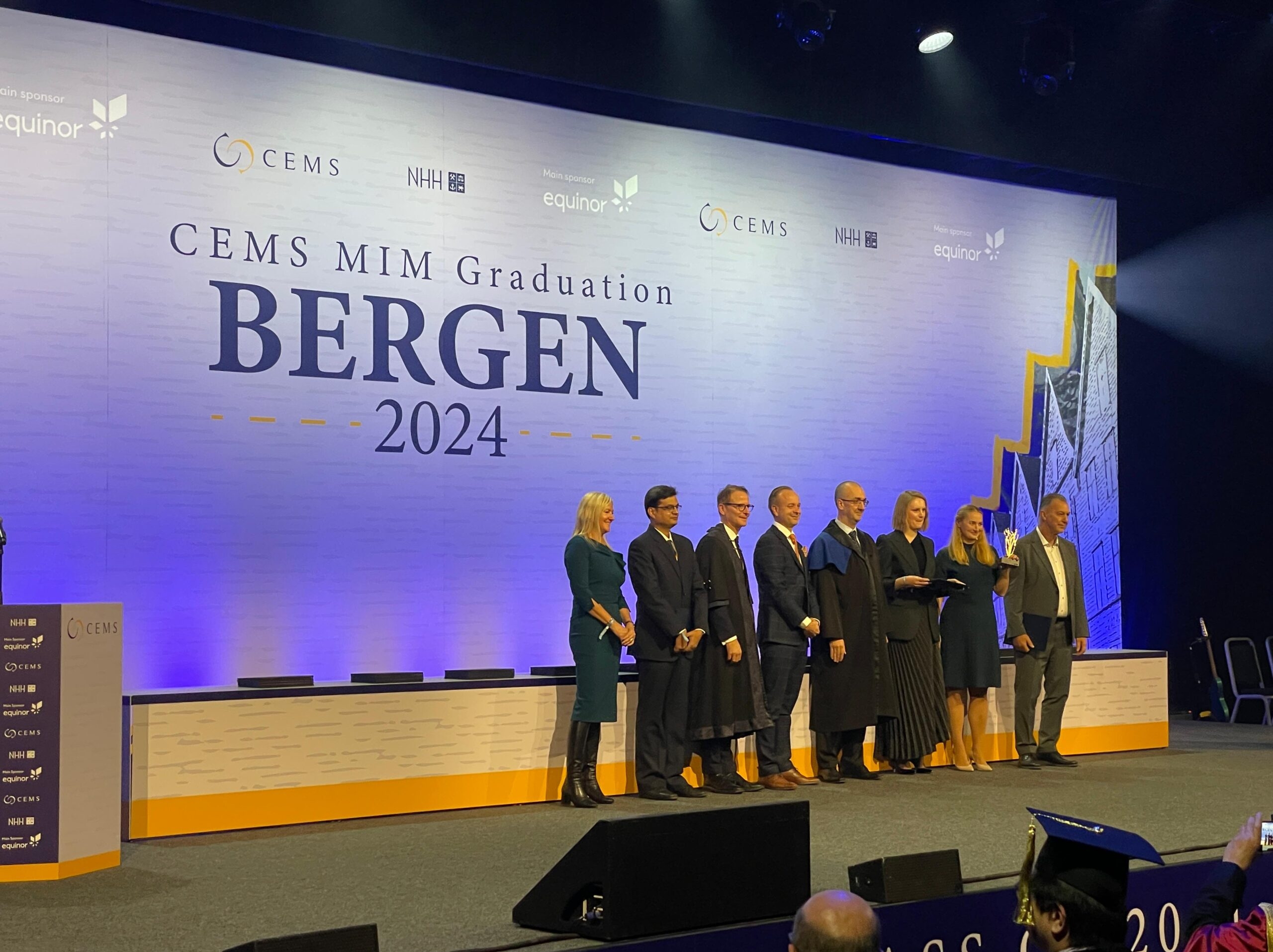 CEMS Prague Triumphs in Bergen and Wins the CEMS Best School of the Year 2023/24 Award