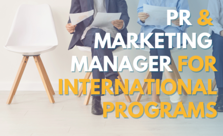 Wanted: PR & Marketing Manager of International Programs