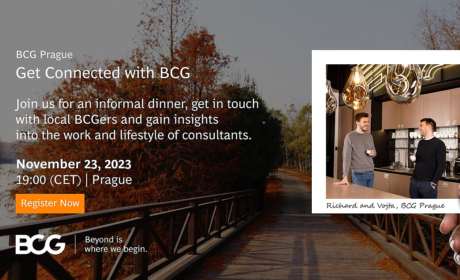 Get Connected With BCG | Prague /Nov 23, 2023/ Application by Nov 13