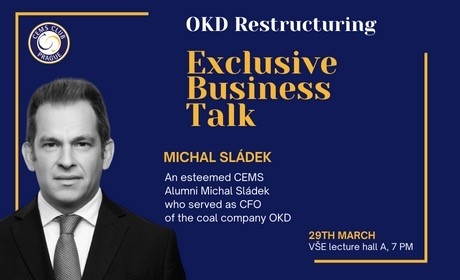 Exclusive Business Talk: Come Talk Strategic Leadership With Michal Sládek, Former OKD CFO /Mar 29, 2023/