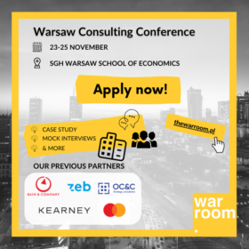 Warsaw Consulting Conference 2022 /Nov 23-25/. Register by Oct 11!