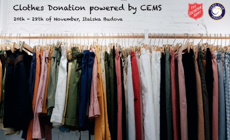 Clothes Donation Powered by CEMS