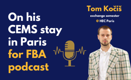 Our CEMSie About His Exchange Semester at HEC Paris for FBA’s Podcast